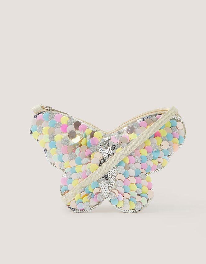 Sequin Butterfly Bag, , large