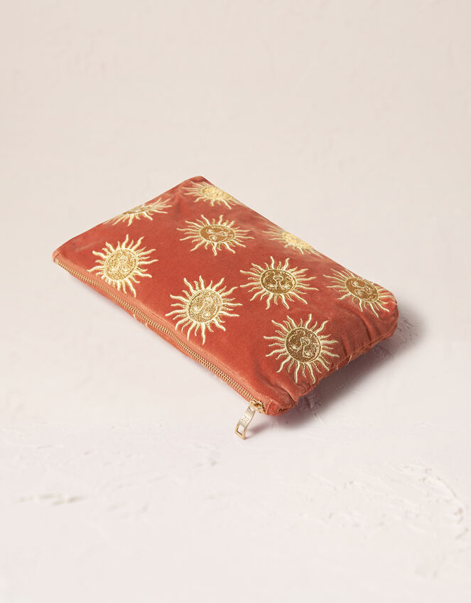 Elizabeth Scarlett Sun Goddess Large Pouch, , large