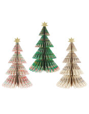 3-Pack Meri Meri x Liberty Paper Christmas Trees, , large