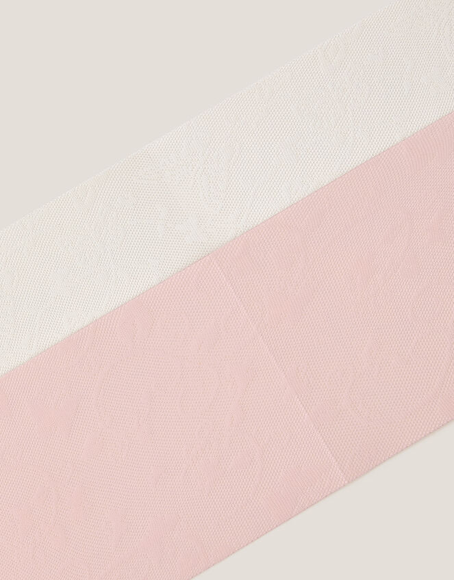 2-Pack Floral Lace Tights, Multi (MULTI), large