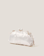 Suvi Flower Embellished Clutch Bag, , large