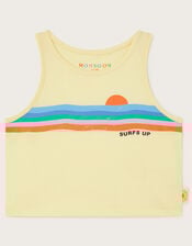 Ride The Wave Vest, Yellow (YELLOW), large