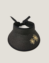 Tashie Embroidered Sun Visor, , large