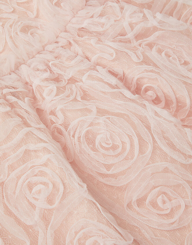 Baby Constance Appliqué Rose Party Dress, Pink (PINK), large
