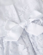 Felicity Floral Embroidered Dress, White (WHITE), large