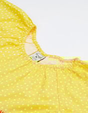 Frugi Dorothy Print Tiered Swing Dress, Multi (MULTI), large