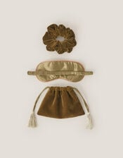 Velvet Eye Mask & Scrunchie Set, , large