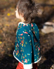 Little Green Radicals Reversible Forest Jacket, Green (GREEN), large