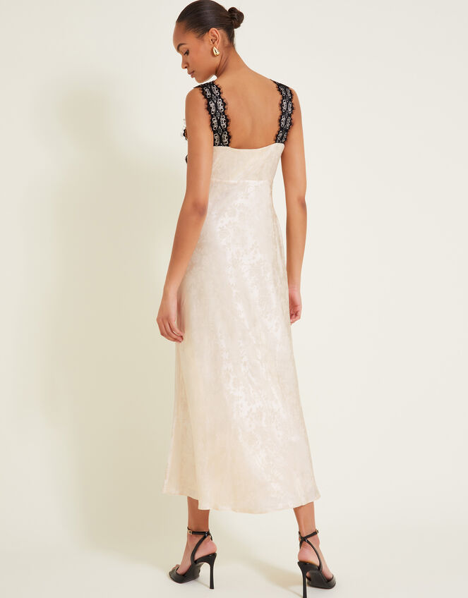 Sandra Slip Dress, Cream (CREAM), large