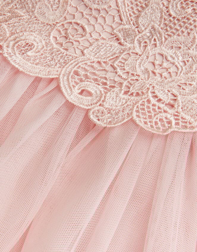 Anna Lace Bodice Maxi Dress, Pink (PALE PINK), large