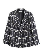 Chinti & Parker Queen of Hearts Blazer, Black (BLACK), large