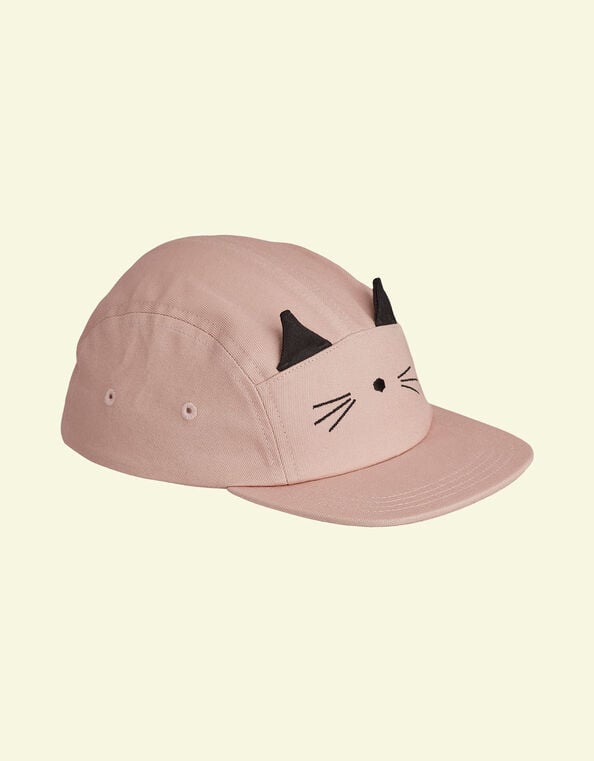Liewood Rory Cat Cap, Pink (ROSE PINK), large