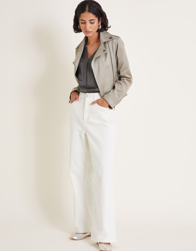 Wilde Sleeveless Satin Top, Grey (GREY), large