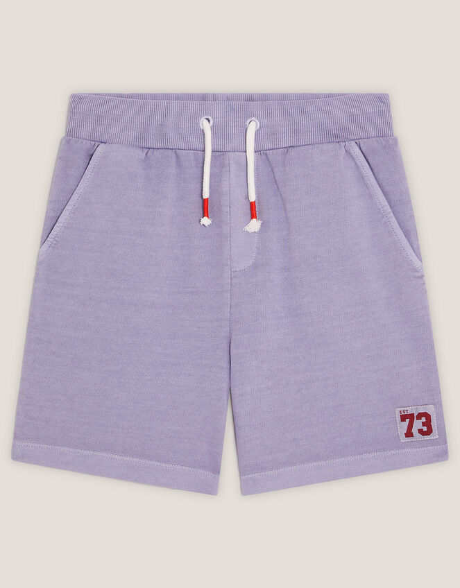 Jersey Drawstring Shorts, Blue (BLUE), large