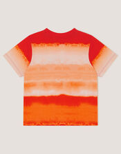 Fish Tie-Dye T-Shirt, Orange (ORANGE), large
