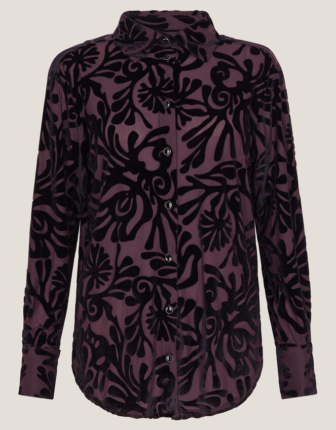 Debe Devor&eacute; Shirt, Purple (PURPLE), large