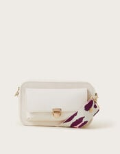 Reversible Print Webbing Strap Bag, , large