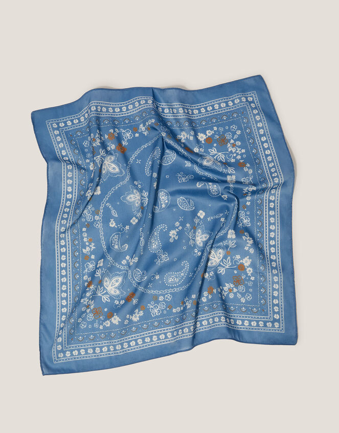 Mandy Tie Bandana, Blue (BLUE), large