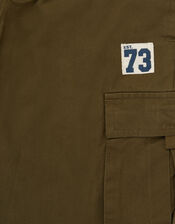 Lined Cargo Trousers, Green (KHAKI), large