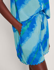 Zifia Stripe Shorts, Blue (BLUE), large