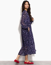 East Elynee Floral Maxi Dress, Purple (PURPLE), large