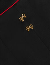 Bow Ponte Leggings, Black (BLACK), large