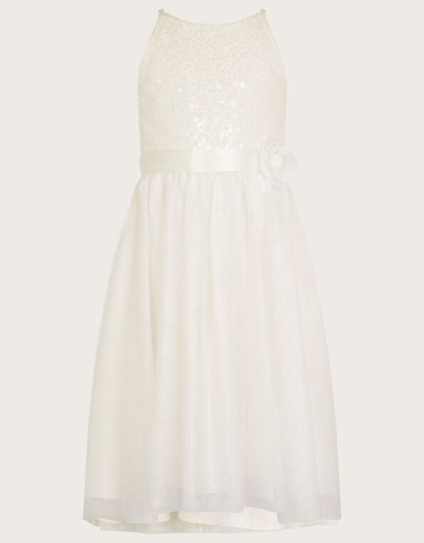 Truth Sequin Maxi Dress, Ivory (IVORY), large
