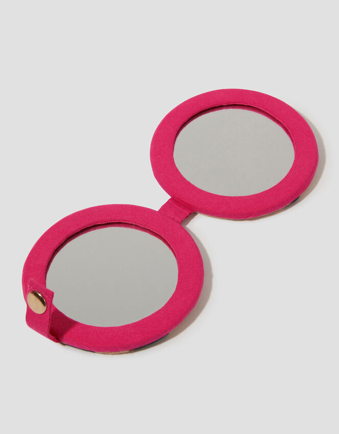 Leopard Print Compact Mirror, , large