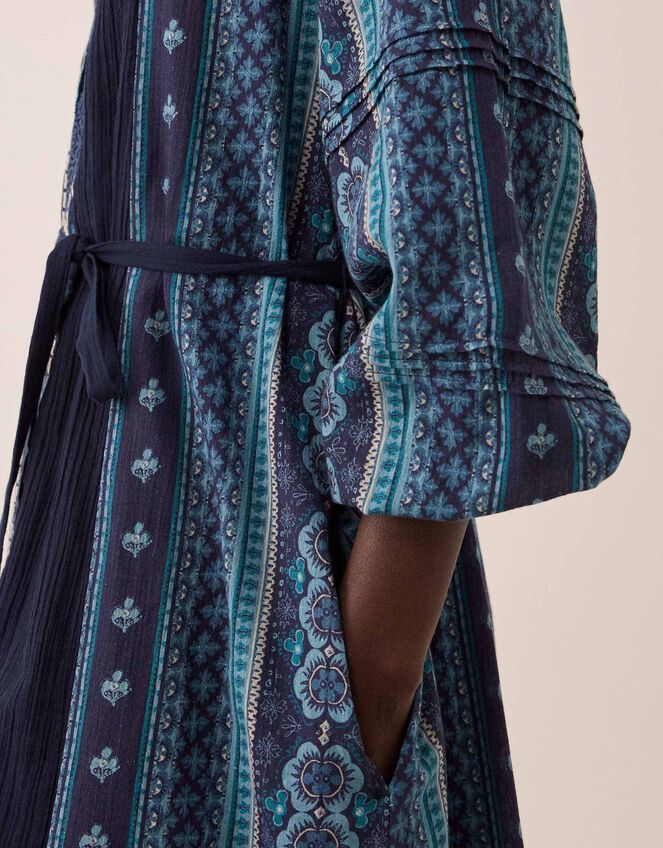 East Gabriette V-Neck Floral Print Maxi Dress, Blue (BLUE), large