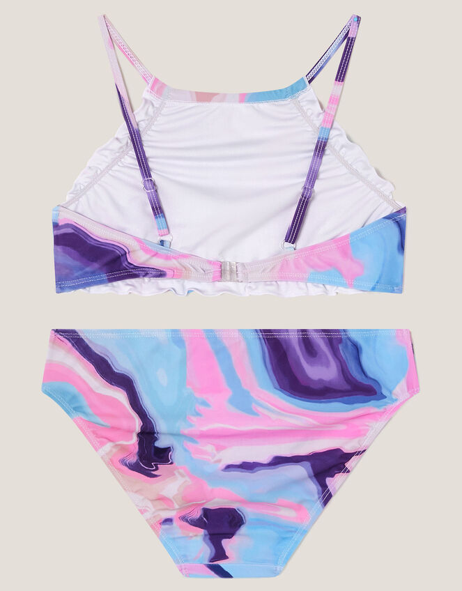 Marble Scalloped Bikini Set, Multi (MULTI), large