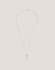 Teardrop Gemstone Pendant Necklace, , large