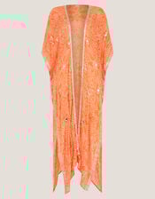 Abby Bandhani Sequin Beach Cover-Up, , large