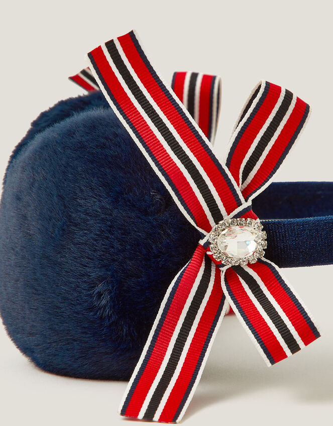 Jewel Bow Earmuffs, , large