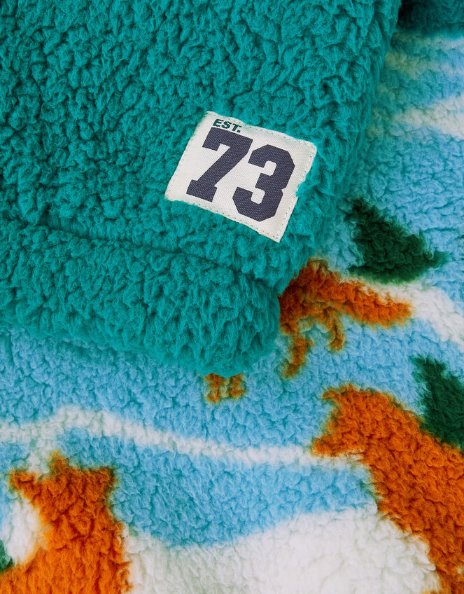 Snow Mountain Zip Sweatshirt, Green (GREEN), large