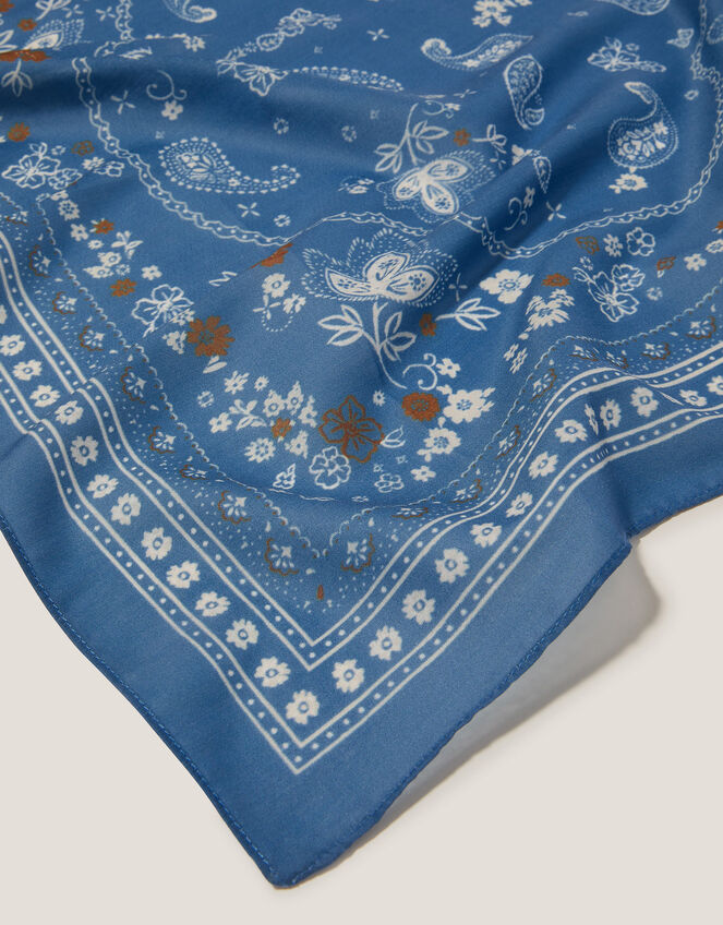 Mandy Tie Bandana, Blue (BLUE), large