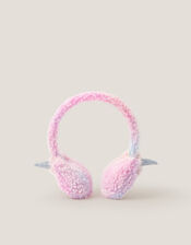 Ombré Unicorn Earmuffs, , large
