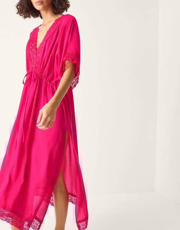 Cali Crochet Cover Up, Pink (PINK), large