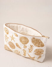 Elizabeth Scarlett Ocean Treasures Pouch, , large