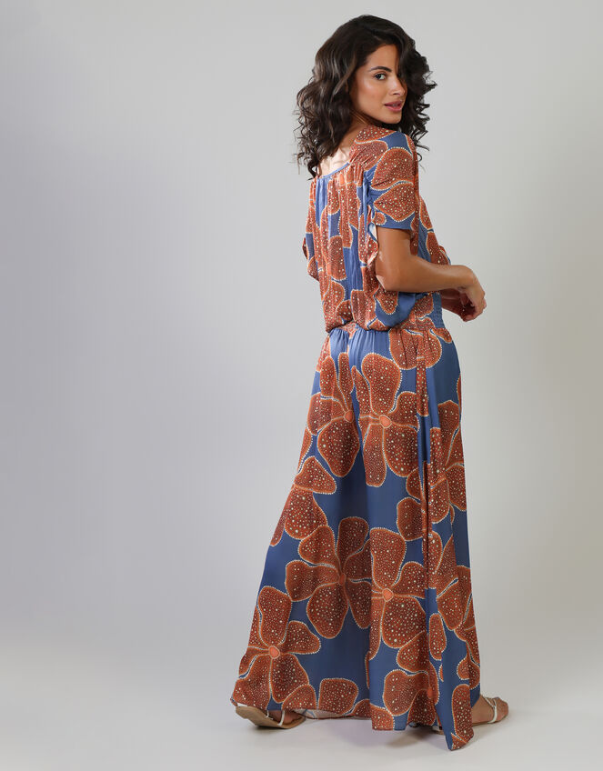 Traffic People Whispers Print Top, Blue (BLUE), large