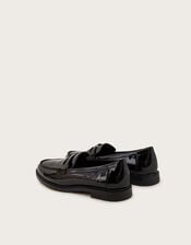 Elsie Patent Loafers, Black (BLACK), large