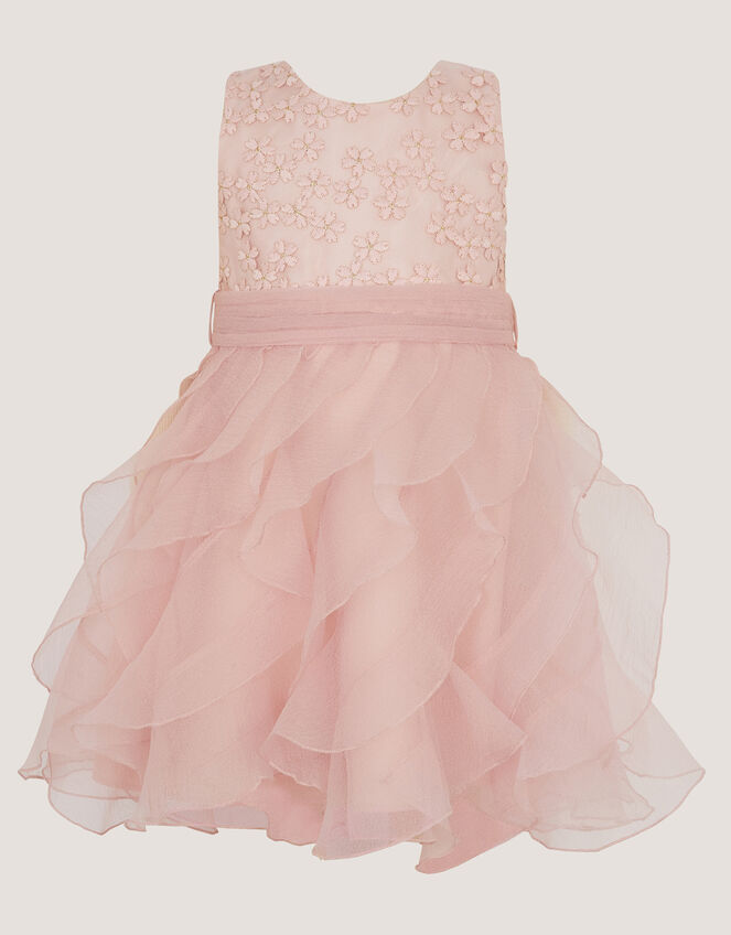 Baby Daisy Ruffle Party Dress, Pink (PINK), large