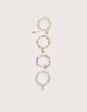 4-Pack Beaded Bracelets, , large