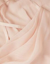 Cali Cowl Neck Prom Dress, Pink (PALE PINK), large