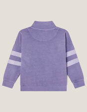 Take It Easy Half-Zip Sweatshirt, Blue (BLUE), large