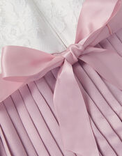 Lace Pleated Jumpsuit, Pink (PALE PINK), large