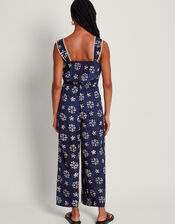 Loreta Batik Print Jumpsuit, Blue (NAVY), large