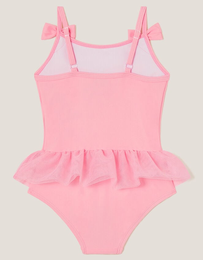 Baby Ruffle Skirt Swimsuit, Pink (PINK), large