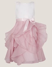 Organza Flower Can Can Dress, Pink (PINK), large