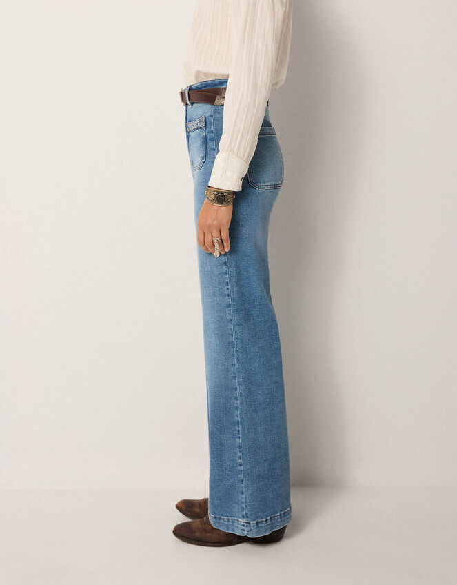 Maison Hotel Kerry Floral Embroidered Shirt, White (WHITE), large