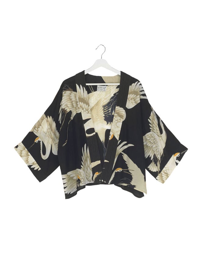 One Hundred Stars Stork Kimono, , large